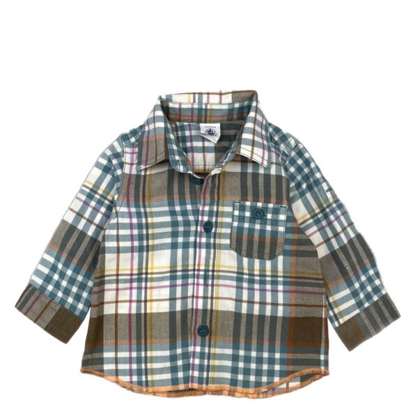CHEMISE - PETIT BATEAU - 6 MOIS