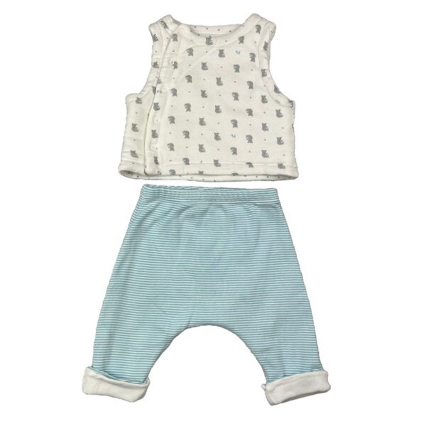 ENSEMBLE - PETIT BATEAU - 1 MOIS