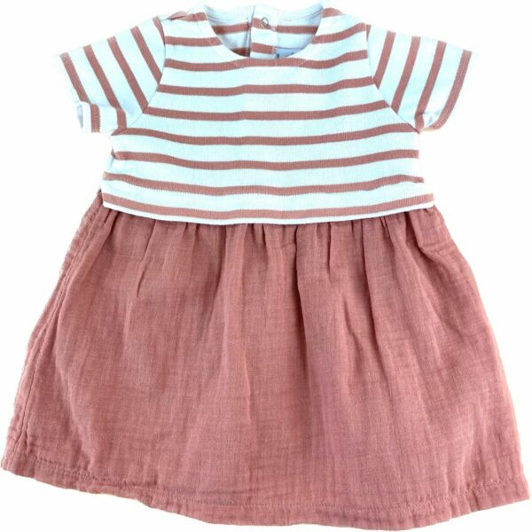 ROBE - PETIT BATEAU - 12 MOIS