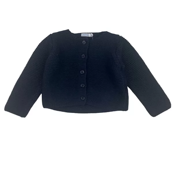 GILET BLEU MARINE - OKAÏDI - 8 ANS