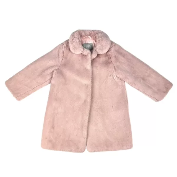 MANTEAU FAUSSE FOURRURE - IL GUFO - 6 ANS