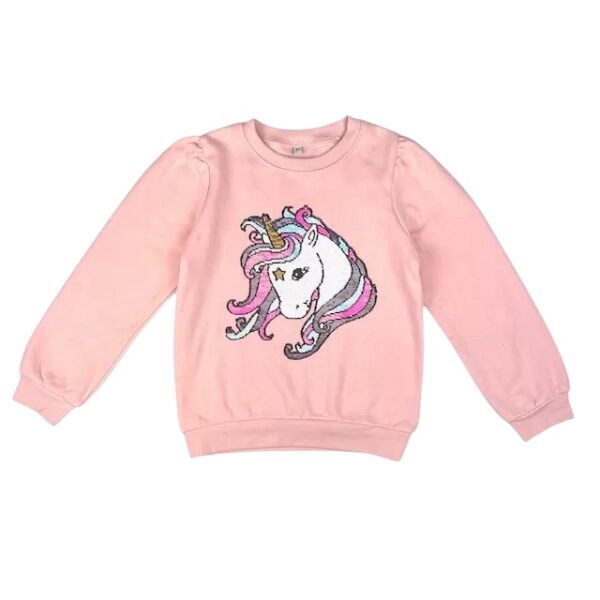 SWEAT SHIRT LICORNE - SANS MARQUE - 8 ANS