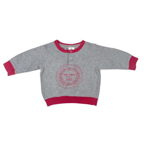 SWEAT - PETIT BATEAU - 6 MOIS