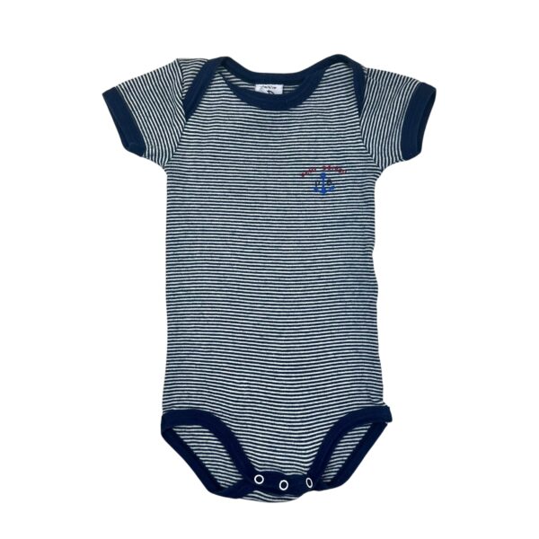 BODY MILLERAIE MARINE - PETIT BATEAU - 6 MOIS