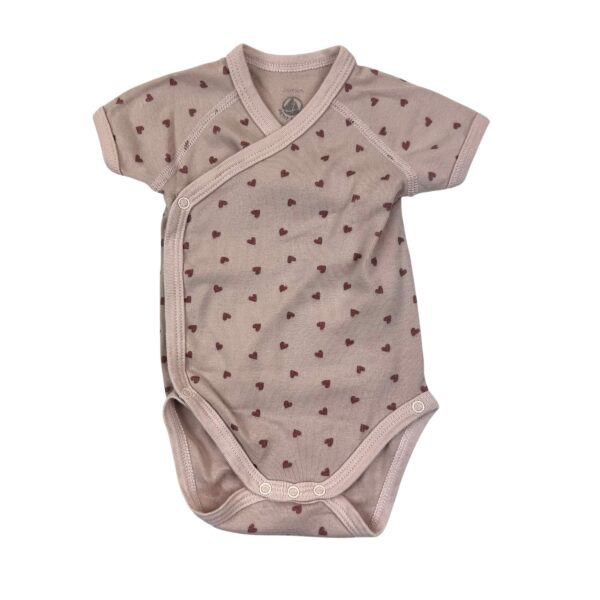 BODY CŒURS - PETIT BATEAU - 3 MOIS