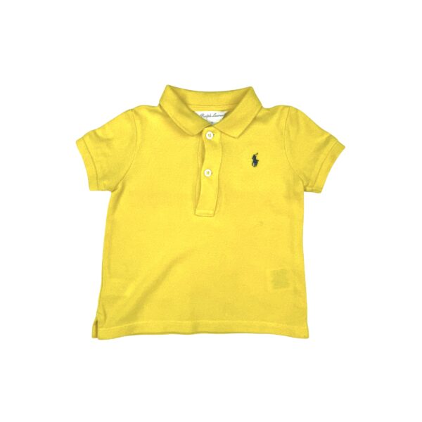 POLO JAUNE - RALPH LAUREN - 9 MOIS