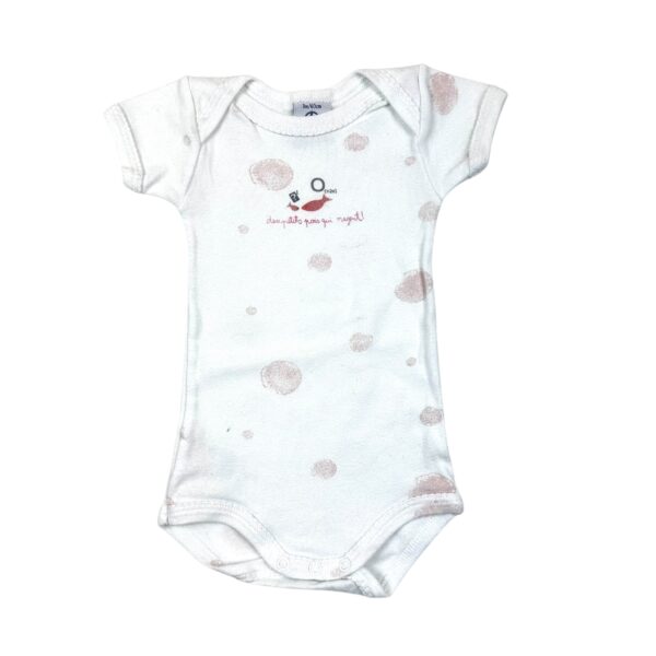 BODY POISSONS - PETIT BATEAU - 3 MOIS