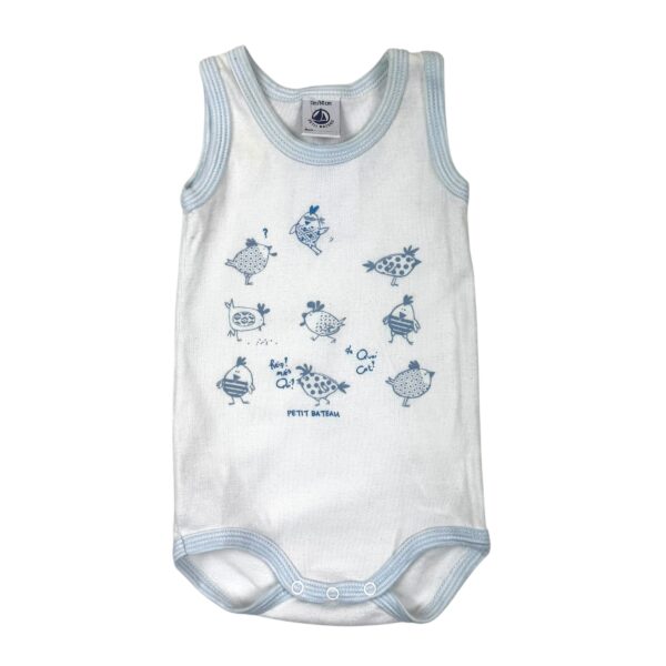BODY COT-COT - PETIT BATEAU - 3 MOIS