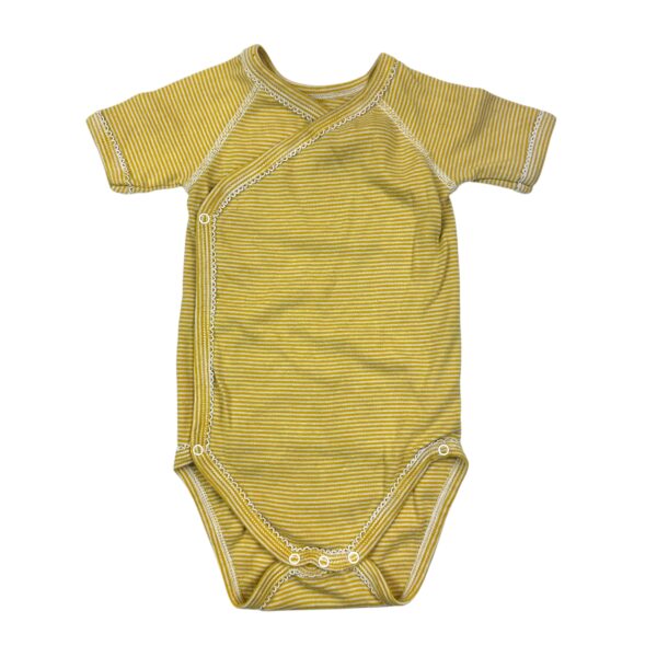 BODY MILLERAIE JAUNE - PETIT BATEAU - 12 MOIS