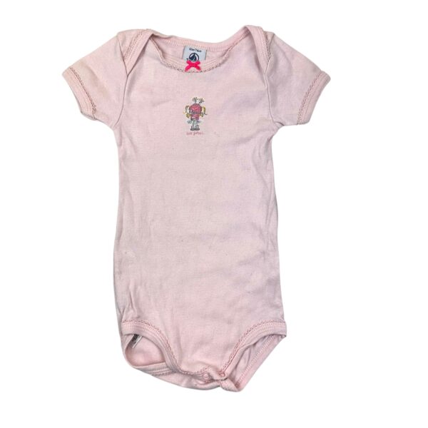 BODY ROSE ROBOT - PETIT BATEAU - 12 MOIS