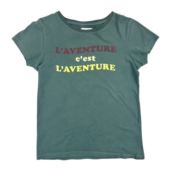 T SHIRT VERT SAPIN - ARSENE ET LES PIPELETTES - 10 ANS