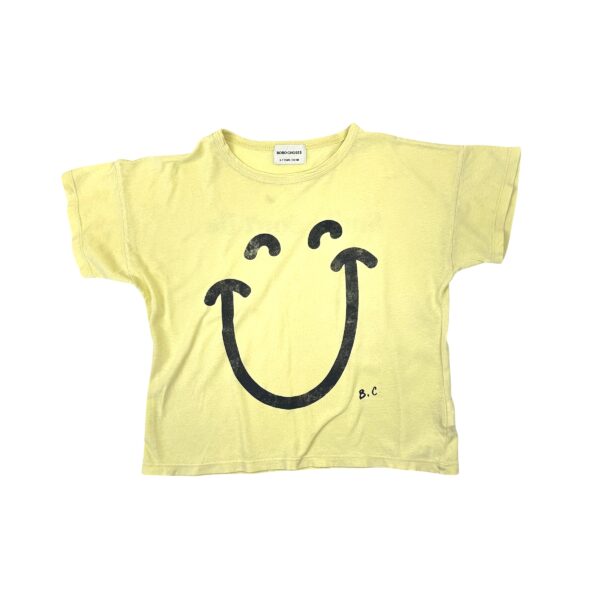 T SHIRT SMILEY - BOBO CHOSE - 6/7 ANS