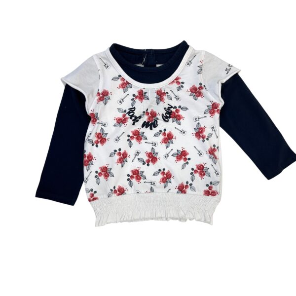 T SHIRT MANCHES LONGUES - LA COMPAGNIE DES PETITS -24 MOIS