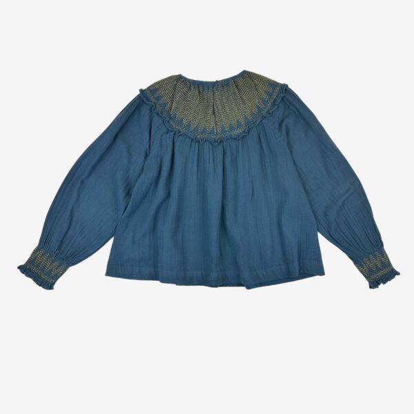 BLOUSE VERTE  - CYRILLUS - 12 ANS