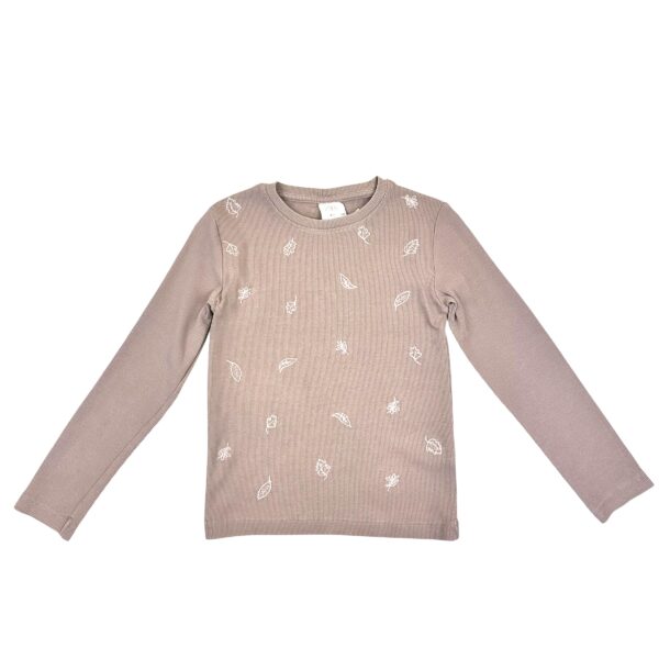 T SHIRT MANCHES LONGUES - ZARA - 6/7 ANS