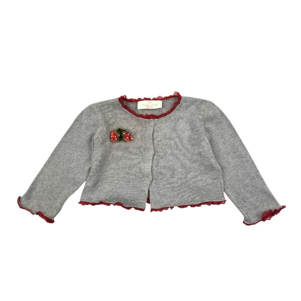 GILET GRIS - MONNALISA - 24 MOIS