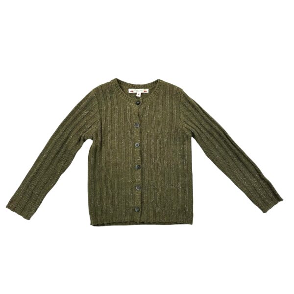 GILET KAKI - BONPOINT - 4 ANS
