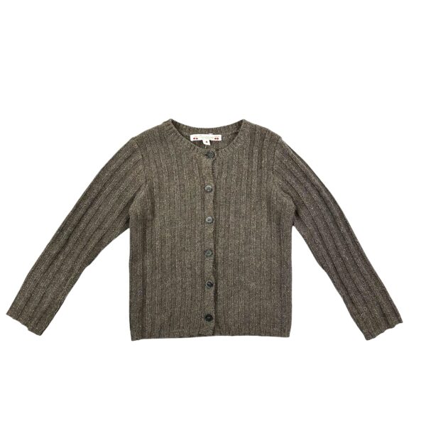 GILET MARRON - BONPOINT - 4 ANS