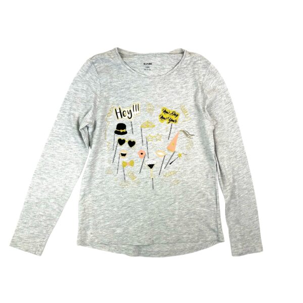 T SHIRT MANCHES  LONGUES - KIABI - 10 ANS