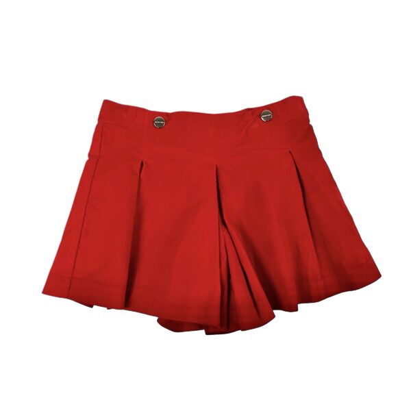 SHORT VELOURS ROUGE - JACADI - 6 ANS