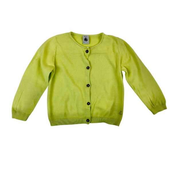 GILET VERT FLUO - Petit bateau - 3 ANS