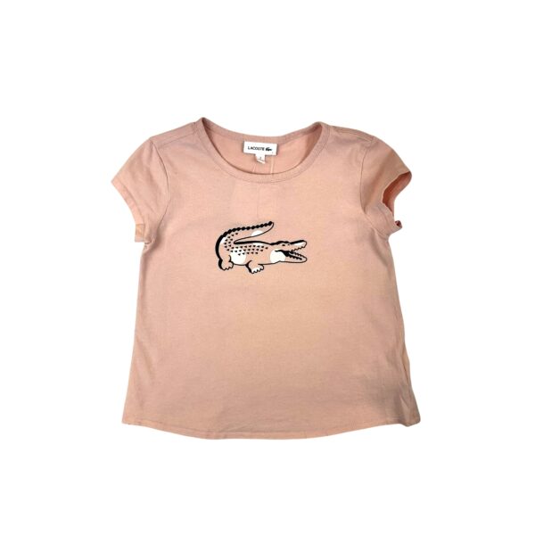 T-shirt ROSE  - LACOSTE - 5 ANS