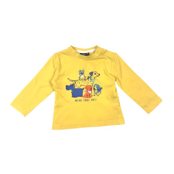 T SHIRT MANCHES LONGUES - INFLUX -  9 MOIS