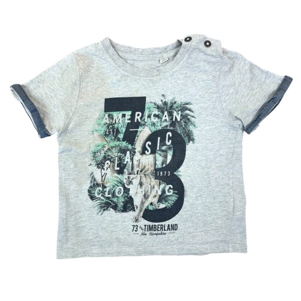 T SHIRT MANCHES COURTES - TIMBERLAND -3 ANS