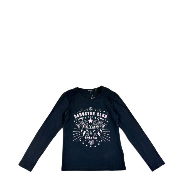T SHIRT MANCHES LONGUES - IKKS - 8 ANS