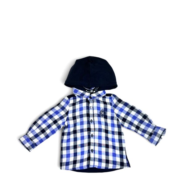 CHEMISE À CAPUCHE - IKKS - 12 MOIS